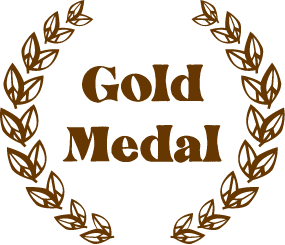 Gold Medal Badge