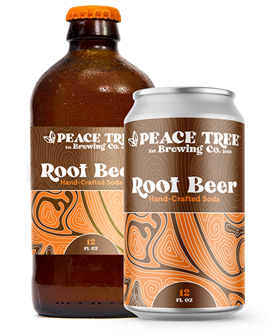 PEACE TREE Iowa Unused label SET OF 7 LABELS craft beer brewery brewing 