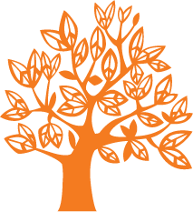 Peace Tree Orange